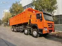 SINOTRUK HOWO 8*4 самосвал аяқталды және Филиппиндерге жөнелтуге дайын.